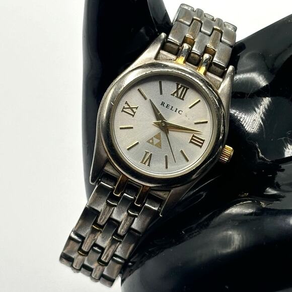 Silver & Gold Relic Watch - Picture 1 of 3